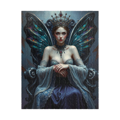 Gothic Fairy Queen Jigsaw Puzzle, Mystical Dark Fantasy Tabletop Game 110-1014 Pieces for Adult Puzzle Lovers, Halloween Holiday Gift Idea 252 pcs (Vertical) Puzzle The Puzzle Chest