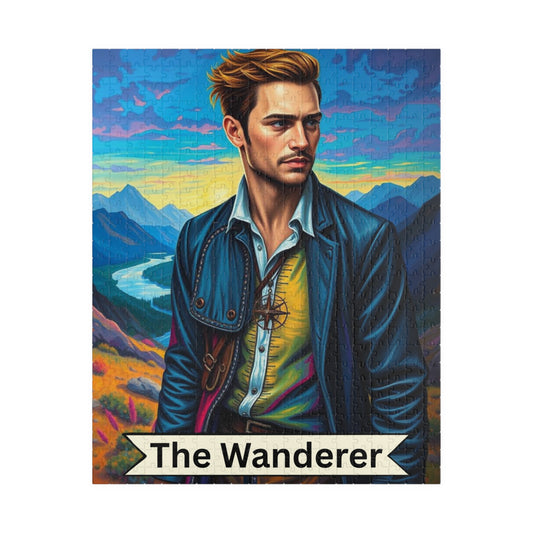 The Wanderer Tarot Card Jigsaw Puzzle: Mindful Challenge