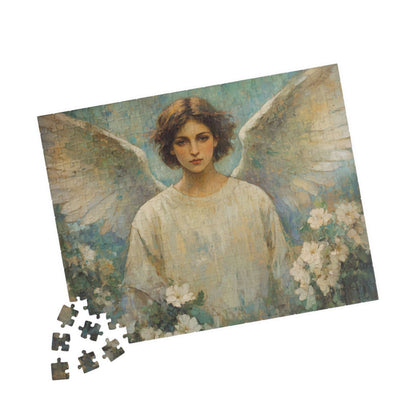 Angel Portrait Puzzle | Religious Art Jigsaw Game, Christian
