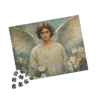 Angel Portrait Puzzle | Religious Art Jigsaw Game, Christian