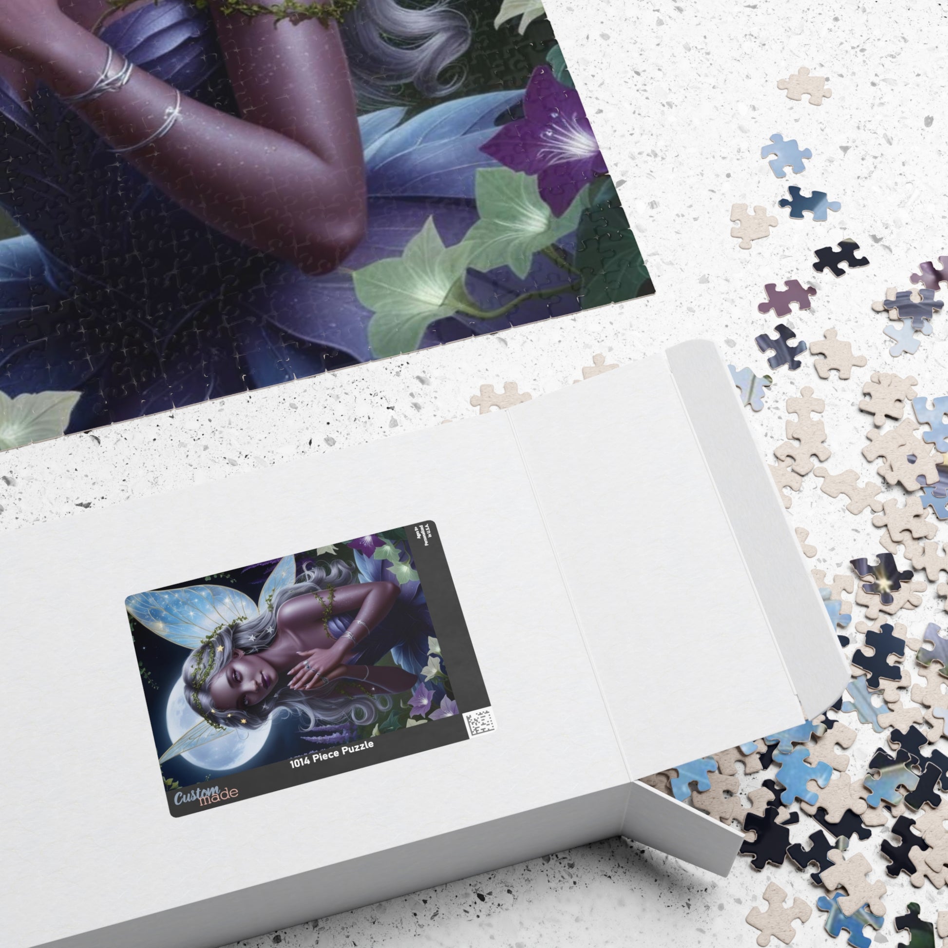 Moonlit Fairy Puzzle | 110-1014 Piece Adult Jigsaw Game | Creative Gift Idea for Puzzle Lover | Mindful Activity for Family Fun Brain Teaser Puzzle The Puzzle Chest