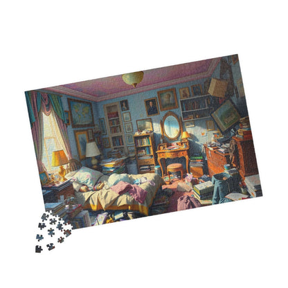 Puzzle, Messy Bedroom Jigsaw, Bedroom Puzzle Game, Bedroom Scene Puzzle, Bedroom Cleanup Puzzle, Bedroom Organization Activity Puzzle The Puzzle Chest