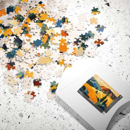 Scenic Landscape Jigsaw Puzzle, Nature Lover Gift for Friend, Creative Activity for Family Game Nights, Quiet Solo Home Entertainment Puzzle The Puzzle Chest