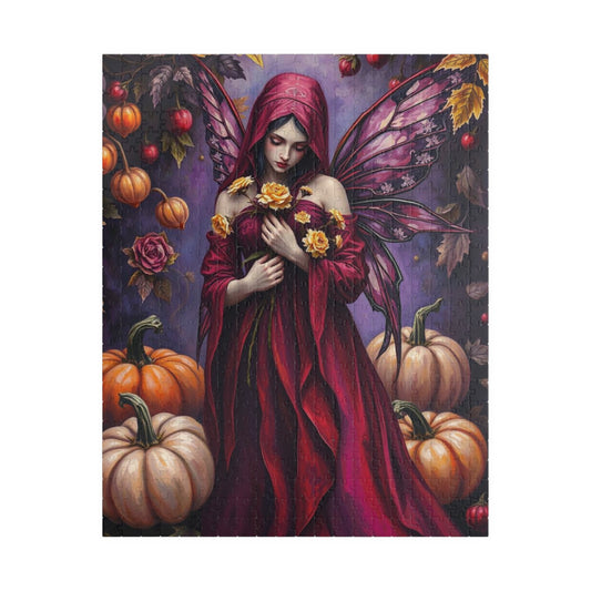 Withering Garden Fairy Jigsaw Puzzle, 110-1014 Piece Autumn Mythical Game for Family Activity, Puzzle Lover Gift, Halloween, Fantasy Art