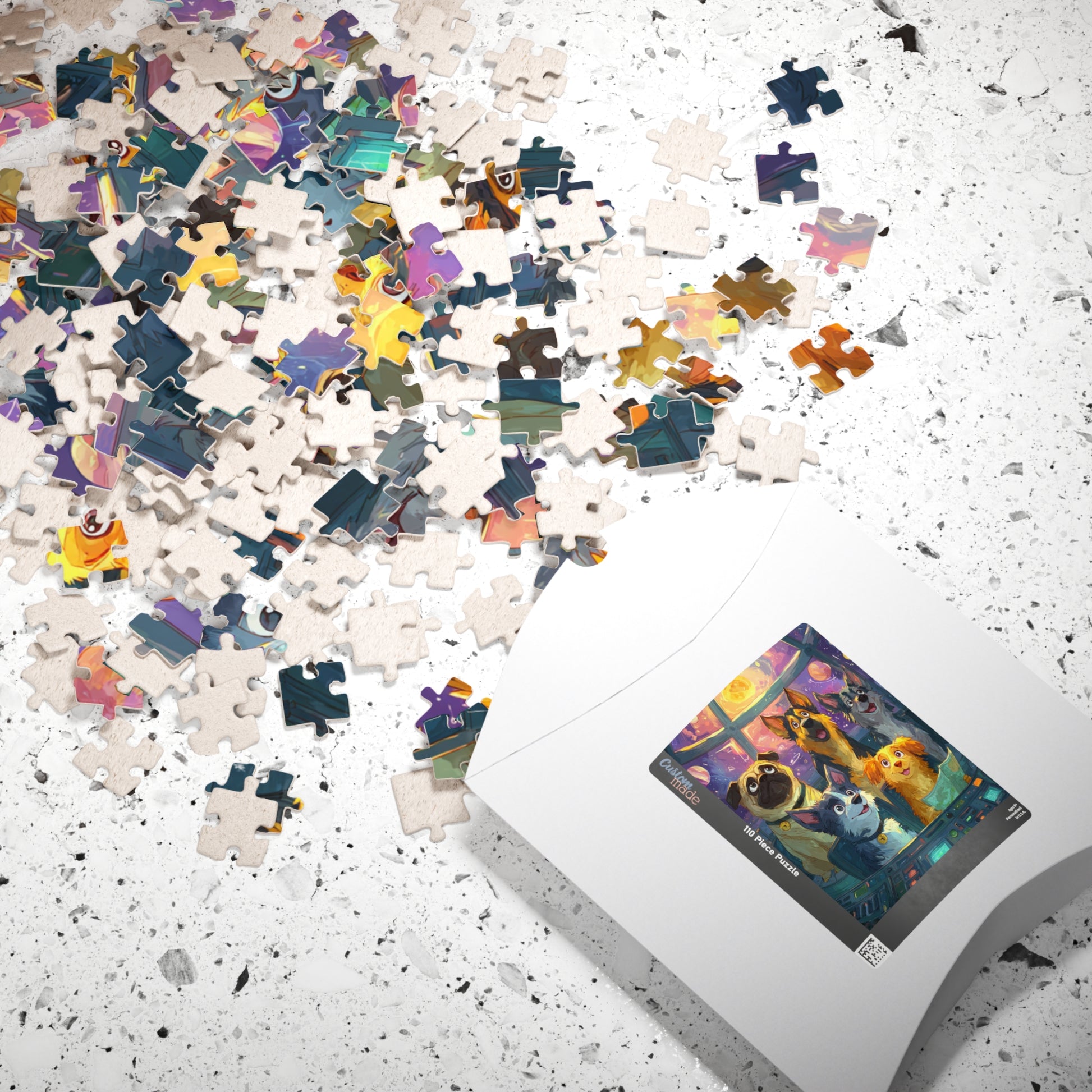 Cosmic Canine Puzzle for Dog Lovers - Space Adventure Animal Jigsaw Puzzle for Adults, Teens and Seniors Puzzle The Puzzle Chest