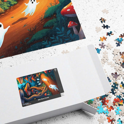 Charming Ghostly Adventure Halloween Jigsaw Puzzle for Adults, 110-1014 Pieces