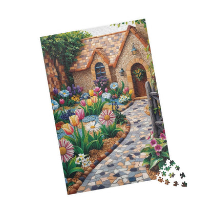 Garden Path Puzzle, 110, 252, 520, 1014-Piece Floral Landscape Jigsaw Game | Relaxing Gift for Puzzle Lovers, Family Activity, Creative Gift Puzzle The Puzzle Chest