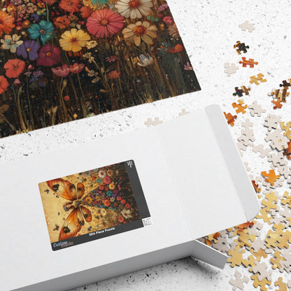 Butterfly Fairy Floral Dress Puzzle | Fantasy Jigsaw Puzzle Puzzle The Puzzle Chest