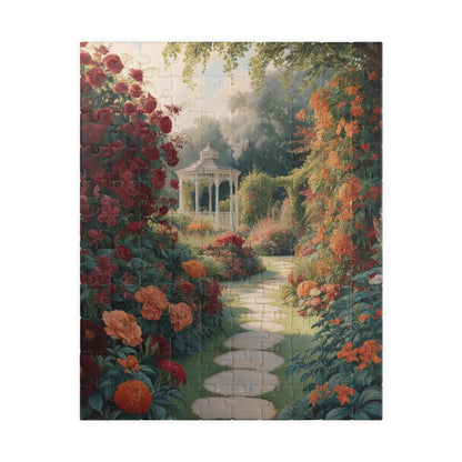 Garden Path Puzzle, 110-1014 Piece Relaxing Jigsaw Game for Nature Lovers, Perfect Gift for Adults, Fun Family Game Night, Cozy Expectation 110 pcs (Vertical) Puzzle The Puzzle Chest
