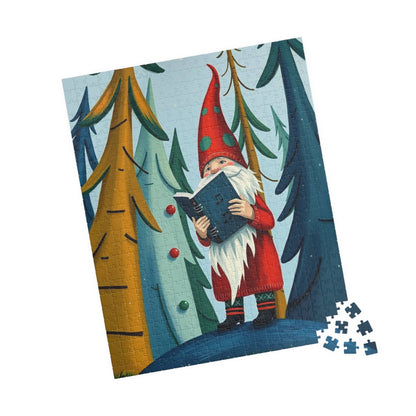 Nordic Gnome Singing Songbook – Scandinavian Folk Forest Music Jigsaw Puzzle 520 pcs (Vertical) Puzzle The Puzzle Chest
