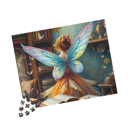 Fairy Steampunk Jigsaw Puzzle, Enchanting Adult Puzzle Lover Gift for Solo Fun or Family Activity, Birthday Holiday Gift Idea, Brain Teaser Puzzle The Puzzle Chest