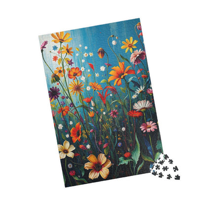 Floral Wildflower Jigsaw Puzzle, 110-1014 piece, Fun Family Activity, Unique Spring Gift for Friend Birthday Holiday, Puzzle Enthusiast Puzzle The Puzzle Chest