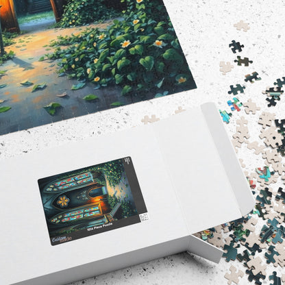 Stained Glass Church Puzzle | 110, 252, 520, 1014-piece, Gothic Home Decor, Art Lovers Gift, Family Game Night Relaxation Activity, Giftable Puzzle The Puzzle Chest