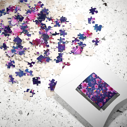 Floral Artwork Puzzle - 110, 252, 520, 1014-piece Flower Jigsaw Game for Adults, Gift for Flower Lovers, Mental Exercise for Seniors Puzzle The Puzzle Chest