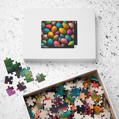 Colorful Easter Egg Puzzle, Collage Puzzle, Spring Puzzle Ideal for Family Activity, Adult DIY Craft, Family Fun Activity, Gift for Friends Puzzle The Puzzle Chest