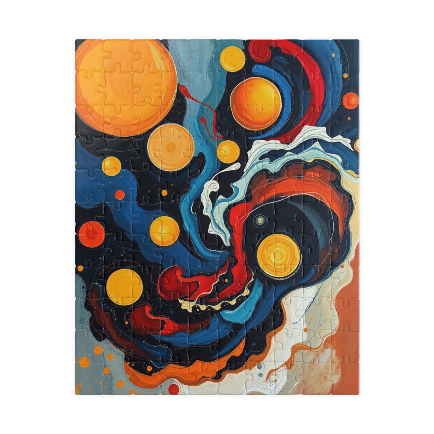 Cosmic Abstract Art Puzzle - Celestial Adult Jigsaw Game 110 pcs (Vertical) Puzzle The Puzzle Chest