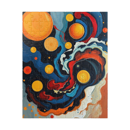 Cosmic Abstract Art Puzzle - Celestial Adult Jigsaw Game 110 pcs (Vertical) Puzzle The Puzzle Chest