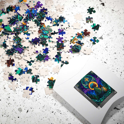 Sojourner Truth Jigsaw Puzzle - Stained Glass Style, Historical Figure Black History Gift, Afrocentric Educational Game Puzzle The Puzzle Chest
