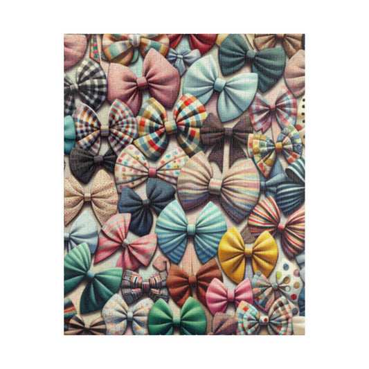 Pastel Coquette Bows Jigsaw Puzzle, 110-1014 Piece Family Fun Game, Calming Hobby, Best Unique Gift Idea, Home Entertainment Hobby 520 pcs (Vertical) Puzzle The Puzzle Chest