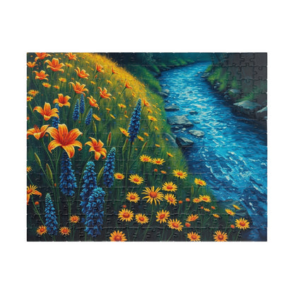 Scenic Nature Puzzle, Landscape Jigsaw Game for Adults, Gift for Friend, Nature Lover Present, Family Fun Indoor Activity, Mindfulness 252 pcs (Horizontal) Puzzle The Puzzle Chest