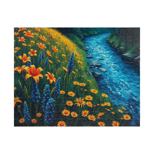 Scenic Nature Puzzle, Landscape Jigsaw Game for Adults, Gift for Friend, Nature Lover Present, Family Fun Indoor Activity, Mindfulness 252 pcs (Horizontal) Puzzle The Puzzle Chest