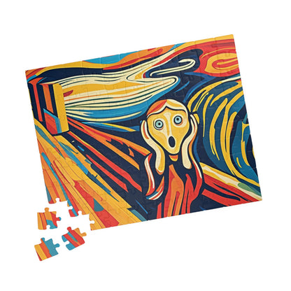 The Scream Modern Jigsaw Puzzle - Inspired By Edvard Munch Puzzle The Puzzle Chest