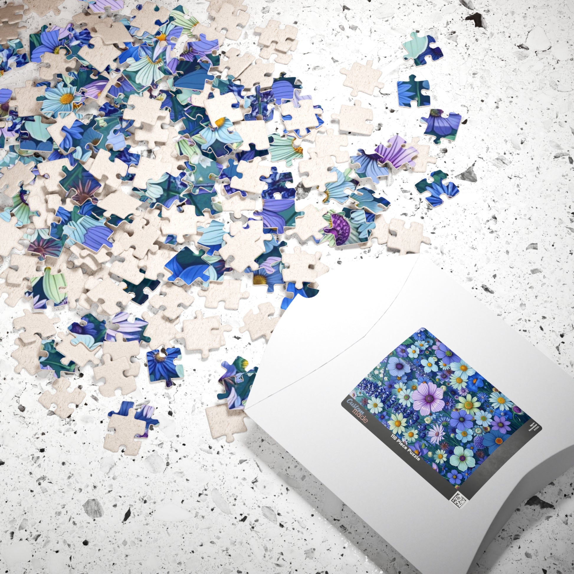 Floral Jigsaw Puzzle, 110 252 520 1014-Piece Puzzle, Nature Gift, Home Décor, Mindfulness Activity, Flower Lovers, Frameable Art Puzzle The Puzzle Chest
