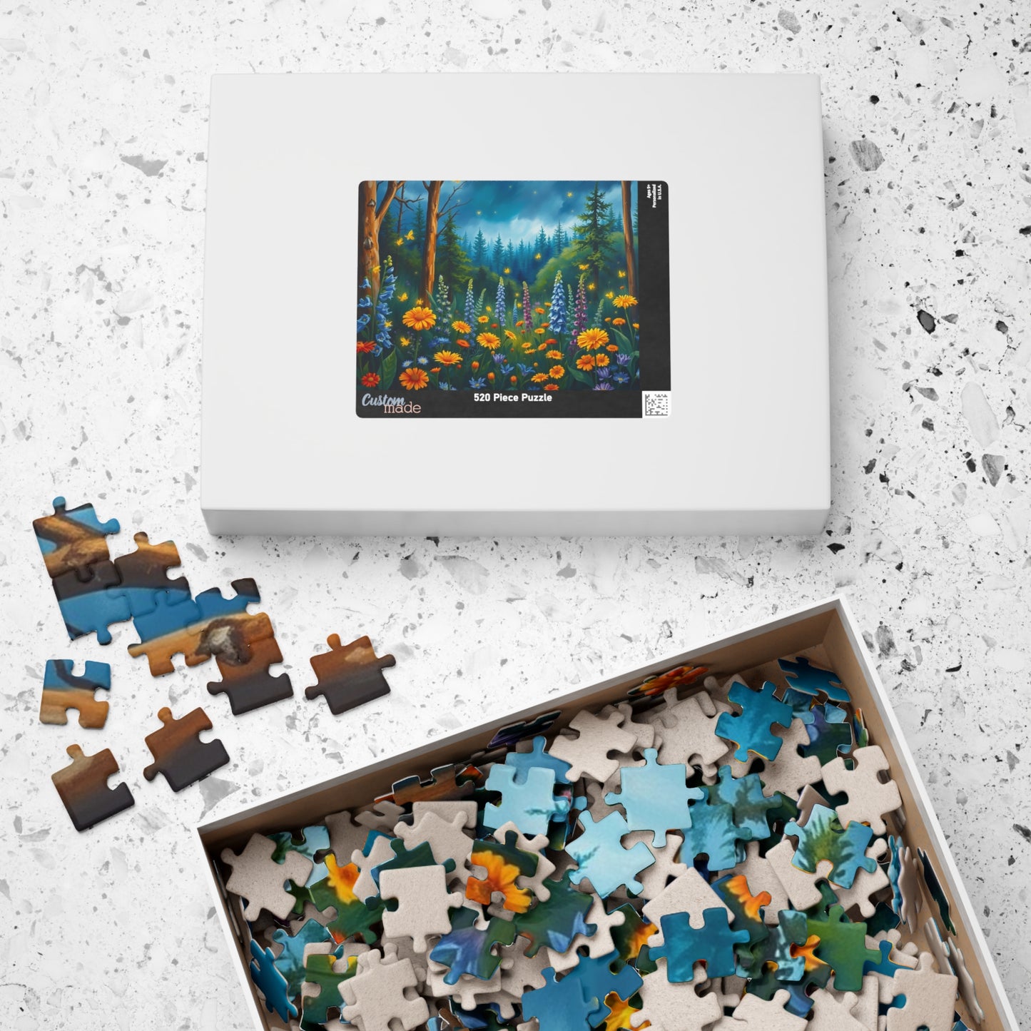 Flower Garden Landscape Puzzle | Nature Lover Gift, Family Activity, Eco-Friendly Game, Holiday Birthday Puzzle Enthusiast Hobbyist Present Puzzle The Puzzle Chest