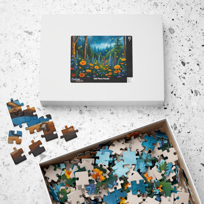 Flower Garden Landscape Puzzle | Nature Lover Gift, Family Activity, Eco-Friendly Game, Holiday Birthday Puzzle Enthusiast Hobbyist Present Puzzle The Puzzle Chest