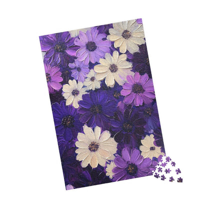 Purple Daisy Floral Puzzle 110-1014 Piece | Floral Jigsaw Puzzle