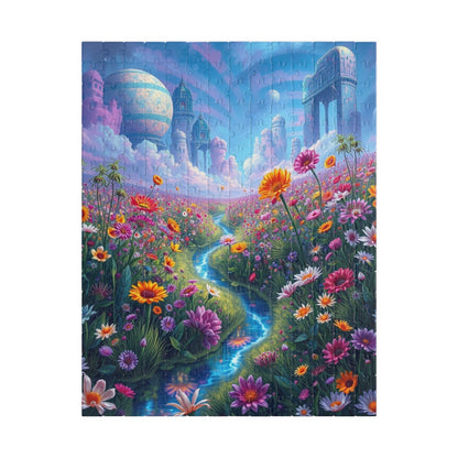 Dreamy Fantasy Landscape Puzzle - 110, 252, 520, 1014-piece, Perfect for Family Game Night, Gifts for Puzzle Lovers, Home Entertainment 252 pcs (Vertical) Puzzle The Puzzle Chest