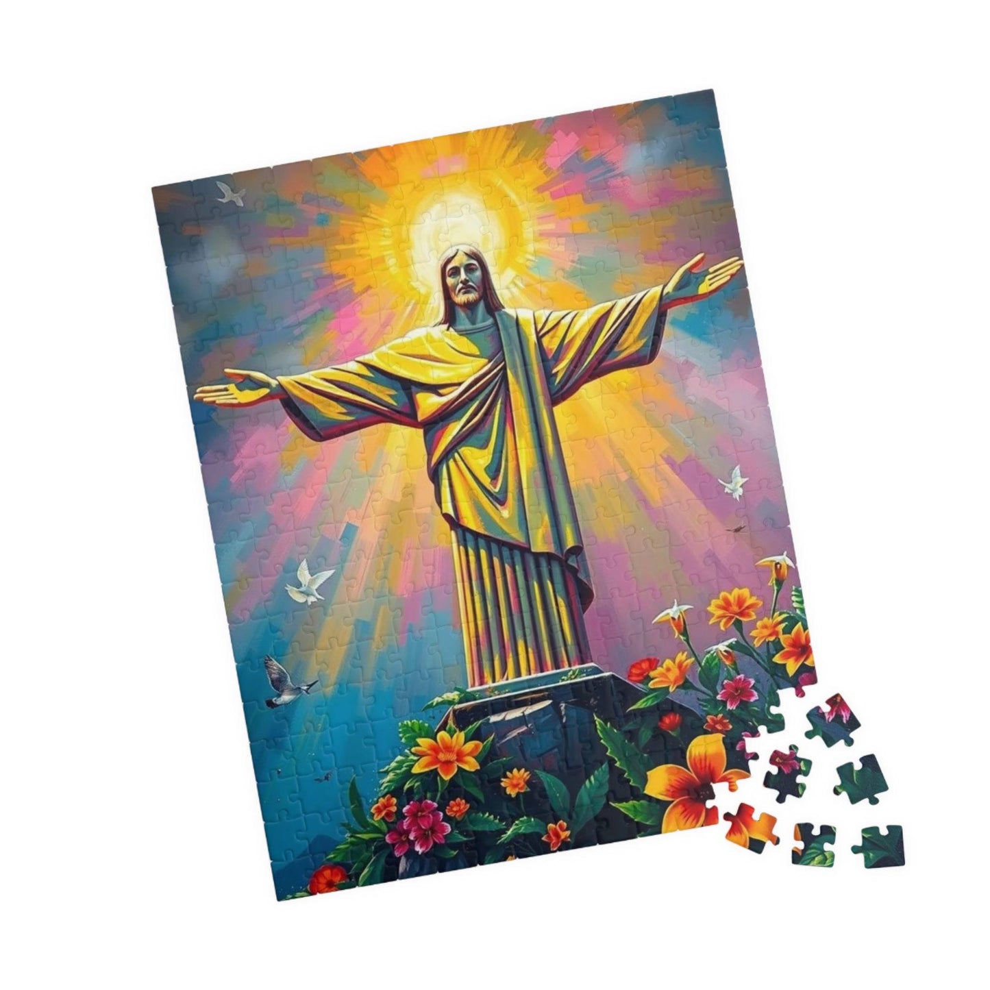Christ the Redeemer Jigsaw Puzzle - Landmark Rio de Janeiro, Brazil 252 pcs (Vertical) Puzzle The Puzzle Chest