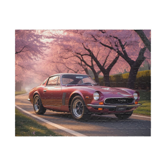 Vintage Car Puzzle - 1967 Toyota 2000GT Classic Auto Jigsaw Game, Creative Activity for Adults, Car Lover Gift, Family Game Night 252 pcs (Horizontal) Puzzle The Puzzle Chest