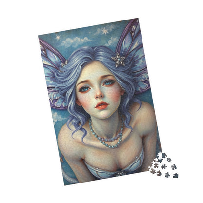 Enchanted Fairy Puzzle, 110 252 520 1014-piece, Art Therapy, Home Entertainment, Best Friend Gift for Nature Lovers, Mindful Family Activity Puzzle The Puzzle Chest