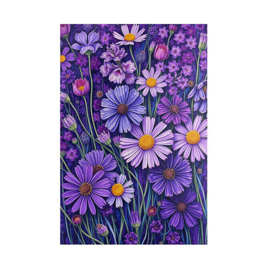 Floral Puzzle Art - Colorful Flower Design (110, 252, 520, 1014-piece), Perfect Gift for Nature Lovers, Relaxation, Home Décor, Family Fun, 1014 pcs (Vertical) Puzzle The Puzzle Chest