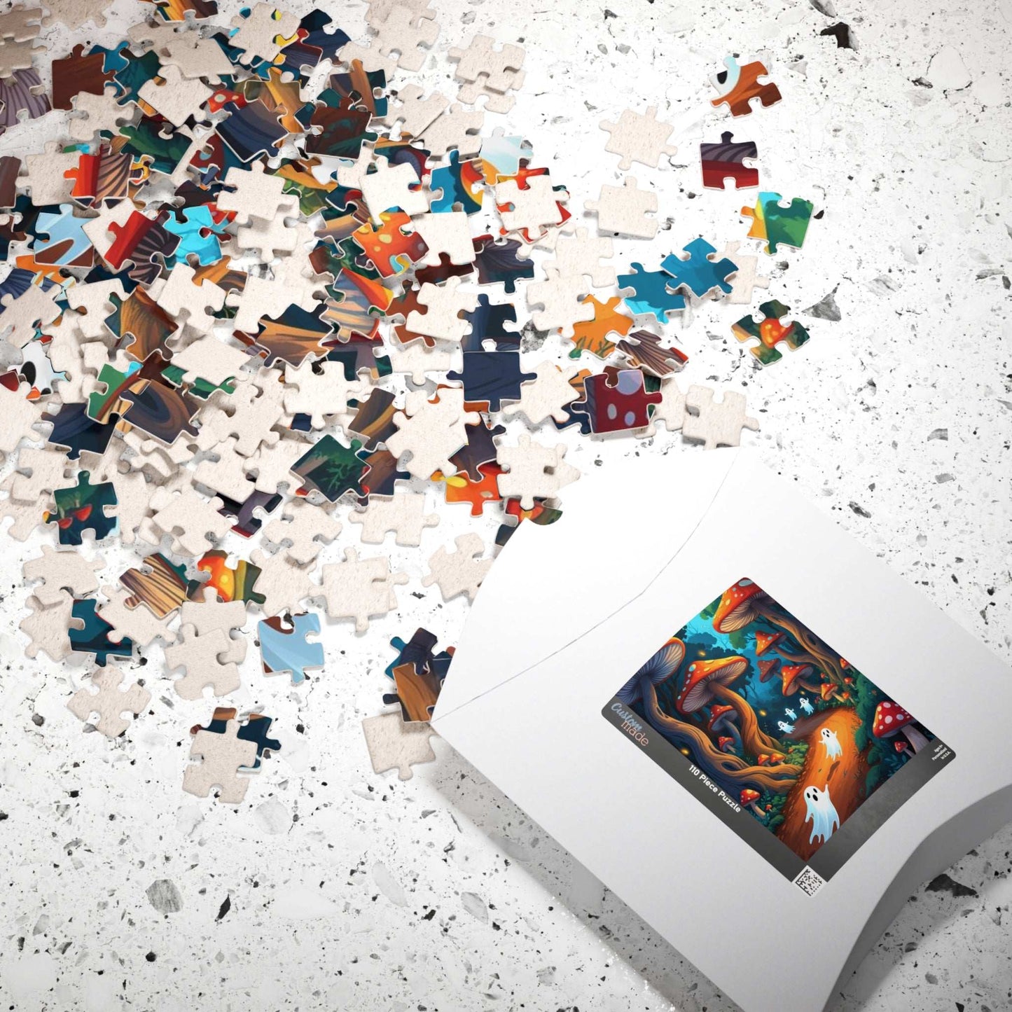 Charming Ghostly Adventure Halloween Jigsaw Puzzle for Adults, 110-1014 Pieces