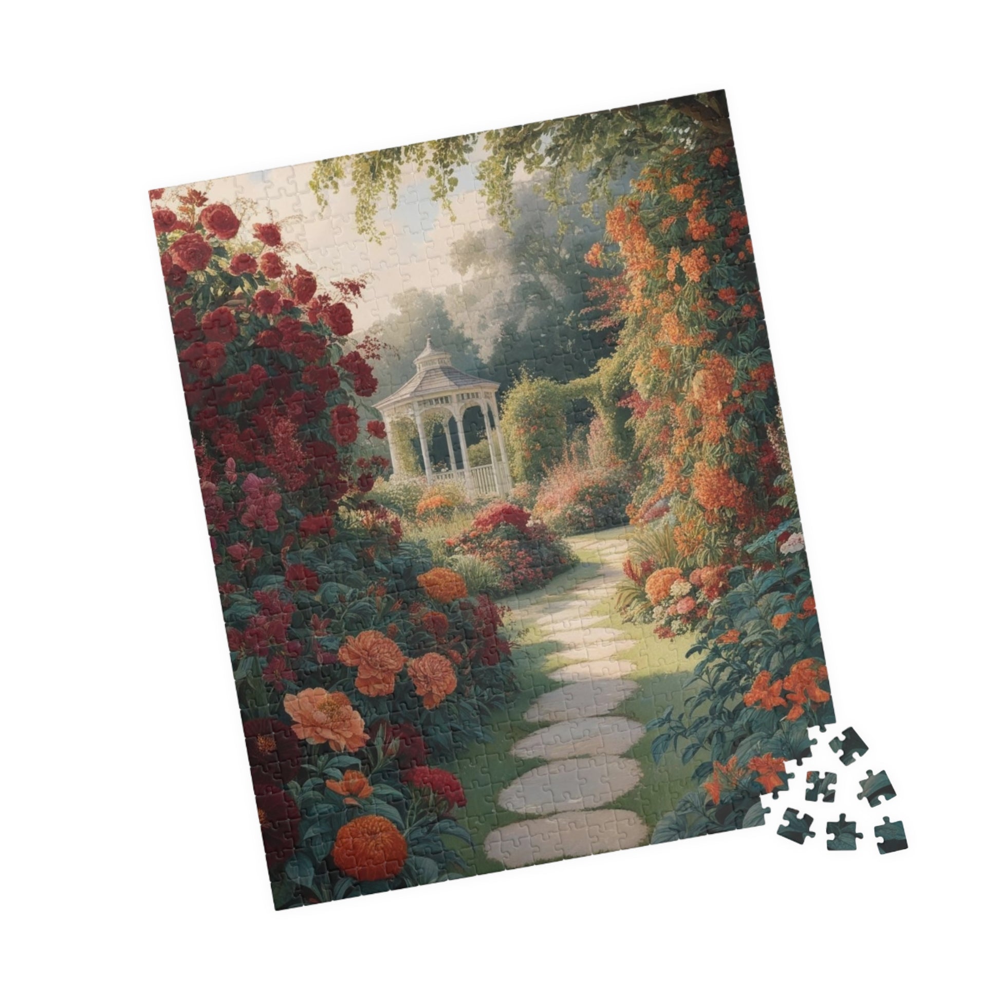Garden Path Puzzle, 110-1014 Piece Relaxing Jigsaw Game for Nature Lovers, Perfect Gift for Adults, Fun Family Game Night, Cozy Expectation Puzzle The Puzzle Chest