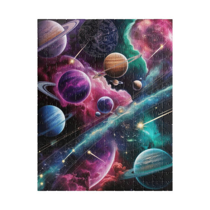 Cosmic Space Puzzle - 110, 252, 520, 1014-piece | Gift for Astronomy Lover, Solo Fun Family Game Night, Educational Fun, Home Decor, 252 pcs (Vertical) Puzzle The Puzzle Chest