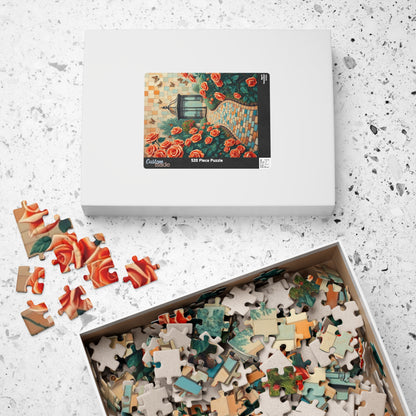 Serenity Garden Jigsaw Puzzle, Relaxing Activity for Adults, Gift for Garden Lovers, Home Entertainment, Mindfulness Activity Brain Teaser Puzzle The Puzzle Chest