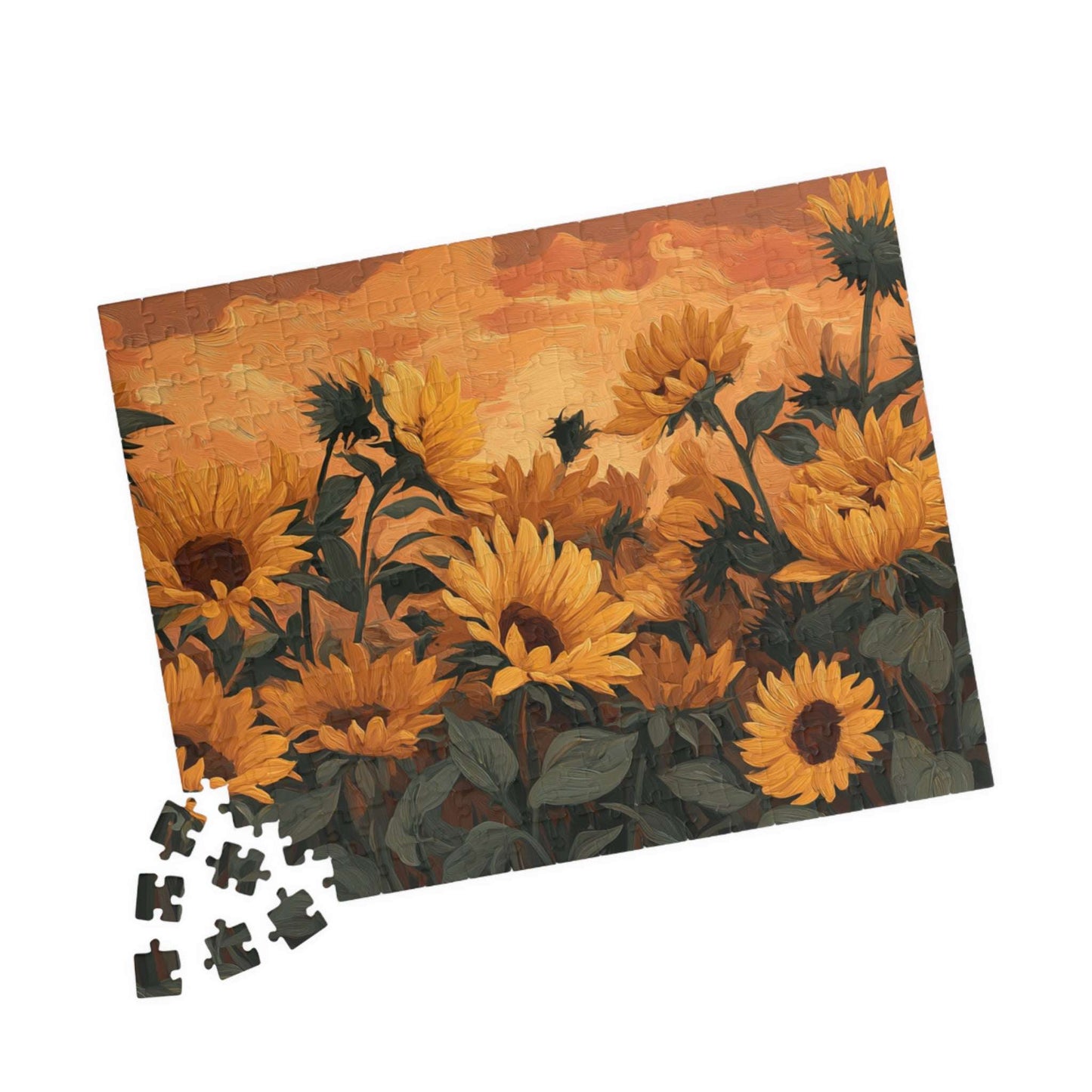 Sunflower Field Jigsaw Puzzle - Floral Puzzle