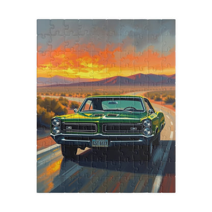 Vintage Car Puzzle - 1966 GTO, Nostalgic Jigsaw Puzzle 110 pcs (Vertical) Puzzle The Puzzle Chest