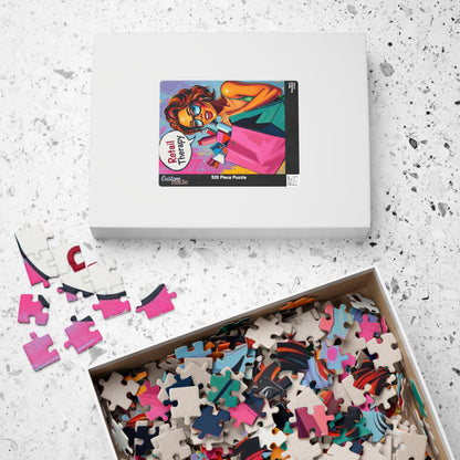 Retail Therapy Puzzle - Pop Art Jigsaw Puzzle for Adults, Perfect for Relaxation, Gift for Puzzle Lover, Fun Indoor Activity, Family Night Puzzle The Puzzle Chest