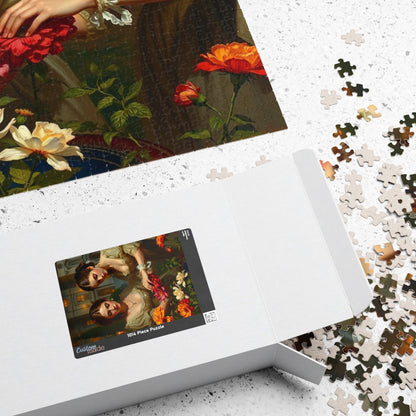 Jigsaw Puzzle, Victorian Women Garden Flowers, 110-1014 Piece - Fun Family Activity, Relaxing Hobby, Educational Game, Challenging Pastime, Puzzle The Puzzle Chest