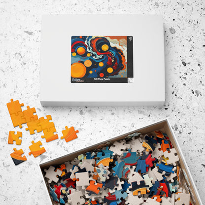Cosmic Abstract Art Puzzle - Celestial Adult Jigsaw Game Puzzle The Puzzle Chest