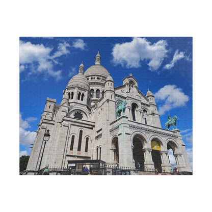 Sacre-Coeur Basilica Jigsaw Puzzle - Famous French Landmark Paris France, Romano-Byzantine Architecture Puzzle The Puzzle Chest