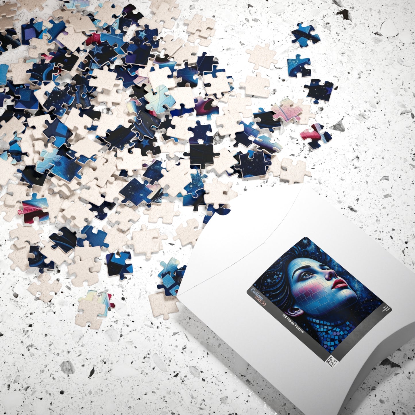 Mystical Woman Mosaic Jigsaw Puzzle, 110-1014 Pieces, Unique Puzzle Artwork, Perfect Gift for Art Lovers, Relaxation, Family Game Night Puzzle The Puzzle Chest