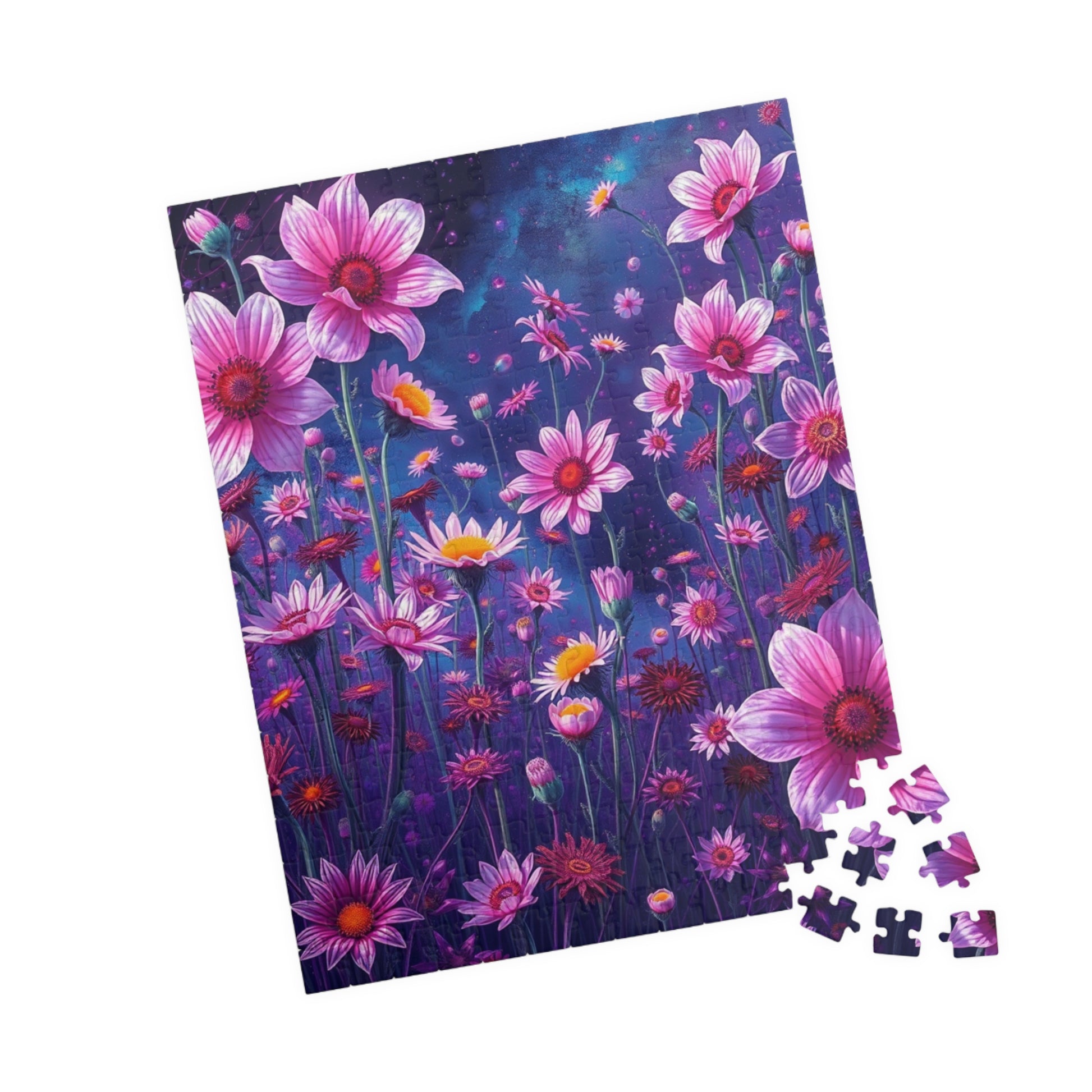 Floral Artwork Puzzle - 110, 252, 520, 1014-piece Flower Jigsaw Game for Adults, Gift for Flower Lovers, Mental Exercise for Seniors Puzzle The Puzzle Chest