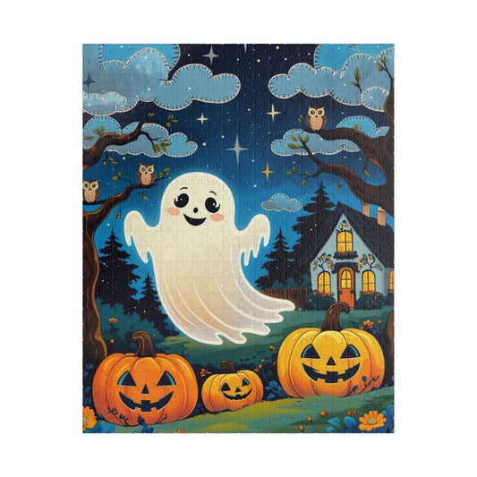 Pumpkin Patch Halloween Ghost Jigsaw Puzzle 110-1014 Pieces