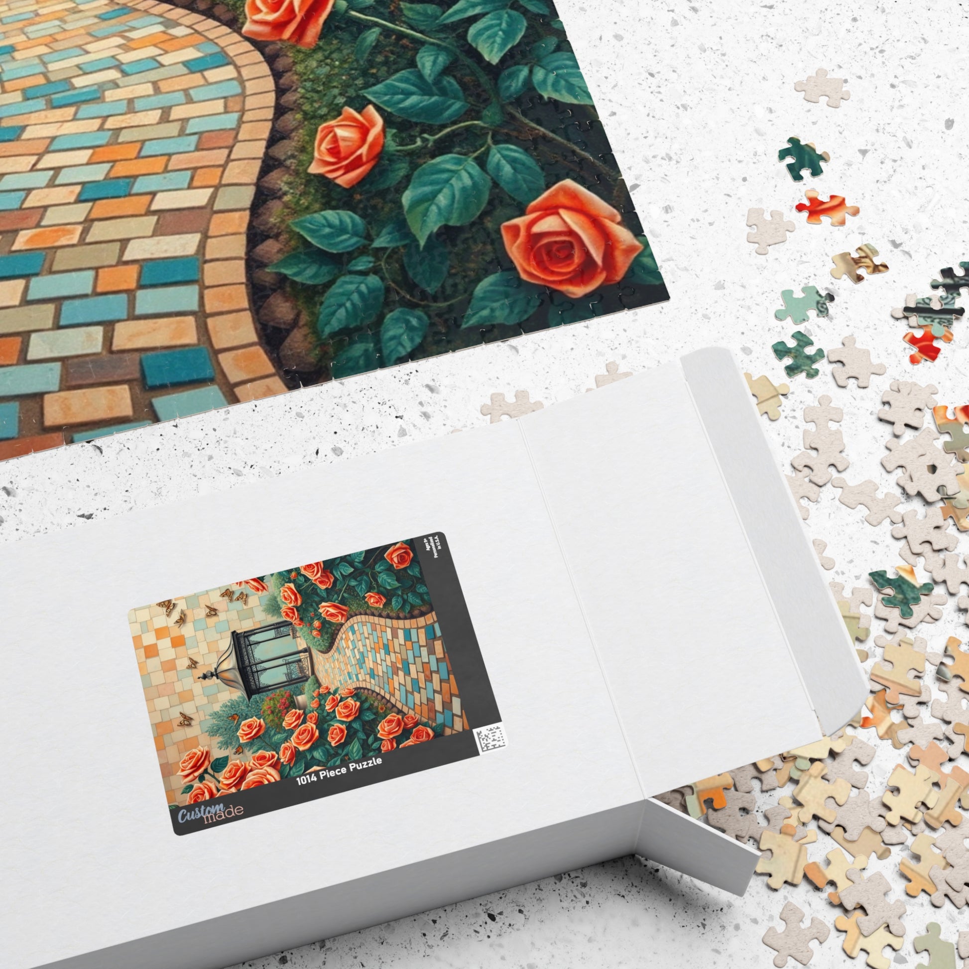 Serenity Garden Jigsaw Puzzle, Relaxing Activity for Adults, Gift for Garden Lovers, Home Entertainment, Mindfulness Activity Brain Teaser Puzzle The Puzzle Chest