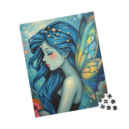Fairy Dreams Jigsaw Puzzle, Colorful Fantasy Artwork Game for Adult, Relaxing Gift, Family Game Night Unique Puzzle Lover Home Entertainment